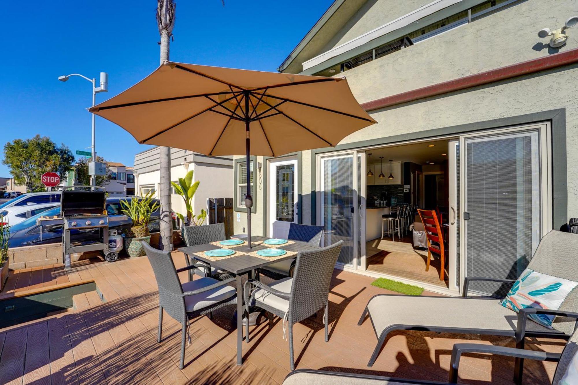 Stunning Beach Home - Large Patio, Parking, Ac & Dog Friendly! Сан-Дієго Екстер'єр фото